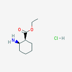 Structure of (1S,2R)-Ethyl 2-aminocyclohexanecarboxylate hydrochloride