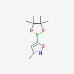 Structure of 3-Methyl-5-(4,4,5,5-tetraMethyl-1,3,2-dioxaborolan-2-yl)isoxazole
