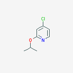4-Chloro-2-isopropoxypyridine结构式