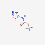 Structure of tert-Butyl oxazol-5-ylcarbamate