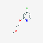 Structure of 4-Chloro-2-(2-methoxyethoxy)pyridine