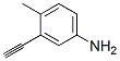 Structure of 2-Ethynyl-4-aminotoluene