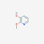 Structure of 3-Pyridinol, 2-methoxy-