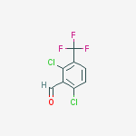 2,6-dichloro-3-(trifluoromethyl)benzaldehyde结构式