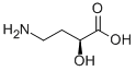2-羟基-4-氨基丁酸结构式
