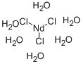 Structure of Neodymium(III) chloride hexahydrate