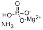 Structure of AMMONIUM MAGNESIUM PHOSPHATE HEXAHYDRATE