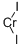 Structure of CHROMIUM (II) IODIDE