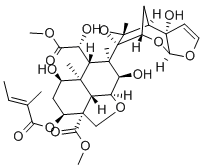 Structure of AZADIRACHTIN H(SH)