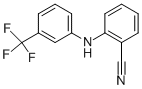 2-(3-三氟甲基苯基氨基)-苯甲腈结构式