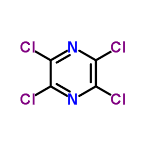 Pyrazine, tetrachloro-结构式
