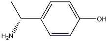 Structure of 4-[(1R)-1-Aminoethyl]phenol