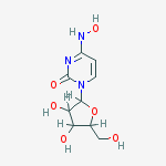 Structure of 4-(hydroxyamino)-1-pentofuranosylpyrimidin-2(1H)-one