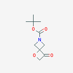 Structure of 6-Boc-1-oxa-6-azaspiro[3.3]heptan-3-one