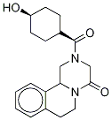 Structure of 2-[(4-hydroxycyclohexyl)carbonyl]-1,2,3,6,7,11b-hexahydro-4H-pyrazino[2,1-a]isoquinolin-4-one