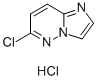 Structure of 6-Chloroimidazo[1,2-b]pyridazine, HCl