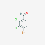 Structure of 4-BROMO-2,3-DICHLOROBENZALDEHYDE