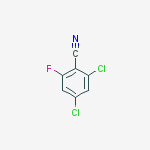 Structure of 2,4-Dichloro-6-fluorobenzonitrile