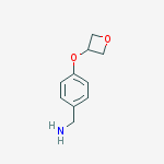 Structure of [4-(Oxetan-3-yloxy)phenyl]methanamine