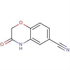 Structure of 2H-1,4-Benzoxazine-6-carbonitrile, 3,4-dihydro-3-oxo-