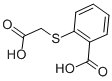 2-羧甲基硫代苯甲酸结构式