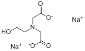 Structure of ETHANOLDIGLYCINE DISODIUM SALT