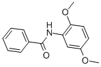 Structure of N-(2,5-DIMETHOXYPHENYL) BENZAMIDE