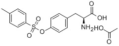 H-TYR(TOS)-OH.ACETATE结构式