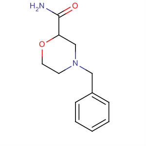 2-Morpholinecarboxamide, 4-(phenylmethyl)-结构式