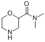 N,N-二甲基-2-吗啉羧胺结构式