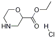 Structure of Ethyl 2-Morpholinecarboxylate Hydrochloride