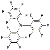 Structure of TRIS (PENTAFLUORO) PHENYL BORANE