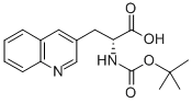 Structure of BOC-3-(3-QUINOLYL)-D-ALANINE