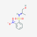 Structure of (S)-N-(1-hydroxypropan-2-yl)-2-nitrobenzenesulfonaMide
