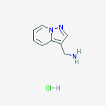 Structure of Pyrazolo[1,5-a]pyridin-3-ylmethanamine;hydrochloride
