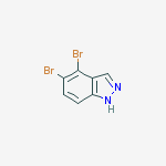 Benzoic acid, 3-[(1H-indazol-5-ylcarbonyl)amino]-结构式