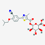 Structure of Febuxostat Acyl-β-D-glucuronide