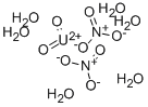 二硝酸氧化铀六水合物结构式