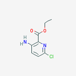 Structure of ethyl 3-amino-6-chloropyridine-2-carboxylate
