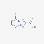 Structure of 5-Fluoroimidazo[1,2-a]pyridine-2-carboxylic acid