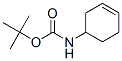 Structure of Carbamic acid, 3-cyclohexen-1-yl-, 1,1-dimethylethyl ester
