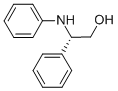 (S)-2-PHENYL-2-PHENYLAMINO-ETHANOL结构式