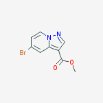 Structure of Methyl 5-bromopyrazolo[1,5-a]pyridine-3-carboxylate