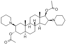 Structure of (2b,3a,16b,17b)-2,16-Bispiperidino-3,17-diacetoxy-5-androstane