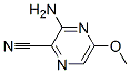 Structure of PYRAZINECARBONITRILE,3-AMINO-5-METHOXY-