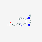 1h-imidazo[4,5-b]pyridin-5-ylmethanol结构式