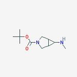 Structure of TERT-BUTYL 6-(METHYLAMINO)-3-AZABICYCLO[3.1.0]HEXANE-3-CARBOXYLATE