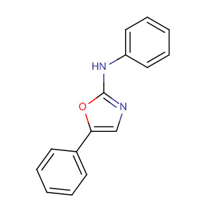Structure of 2-Oxazolamine, N,5-diphenyl-