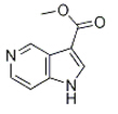 Structure of 1H-Pyrrolo[3,2-c]pyridine-3-carboxylic acid Methyl ester