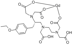 Structure of Gadoxetic acid